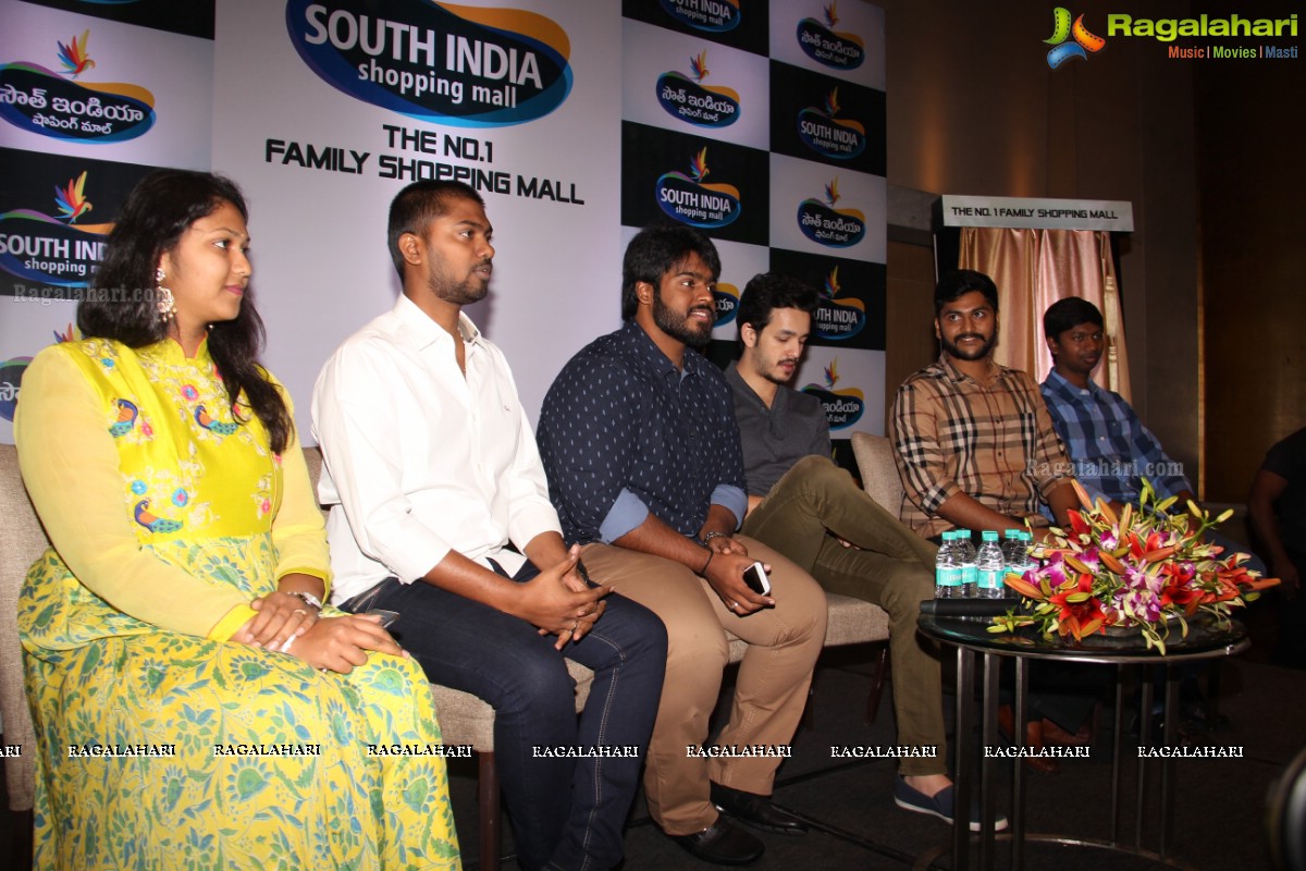 Akhil Akkineni at South India Shopping Mall