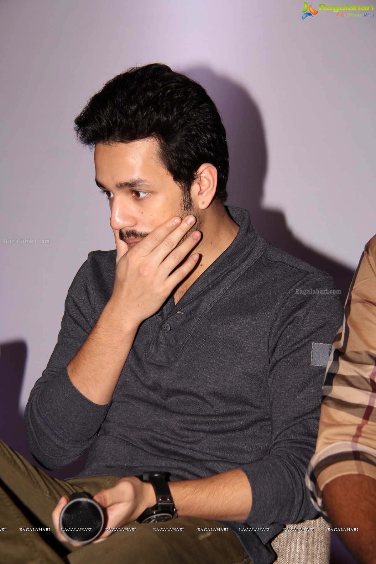 Akhil Akkineni at South India Shopping Mall