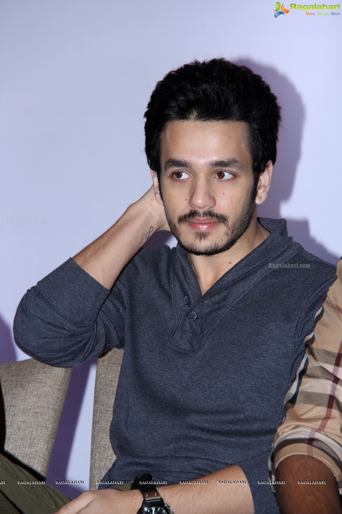 Akhil Akkineni at South India Shopping Mall