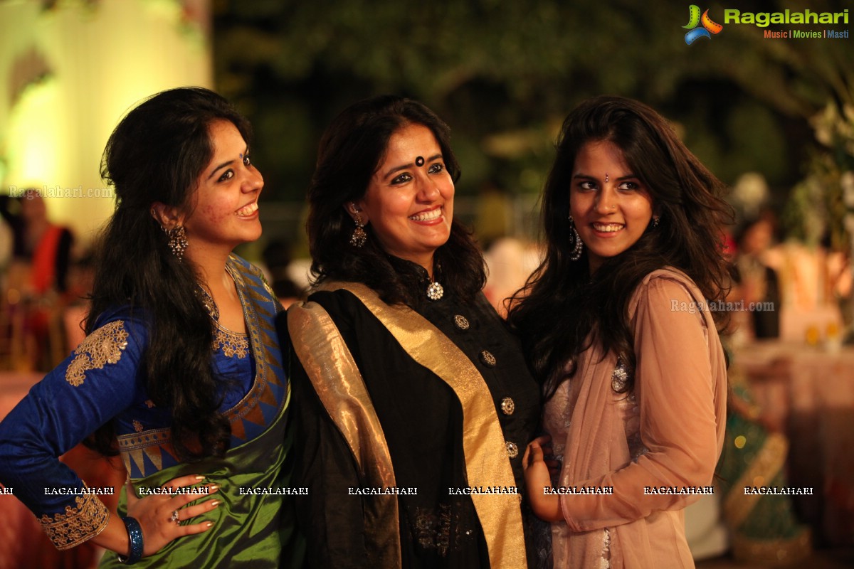 Grand Wedding Reception of Bader Alam Khan-Iqra Fatima at Imperial Garden, Hyderabad