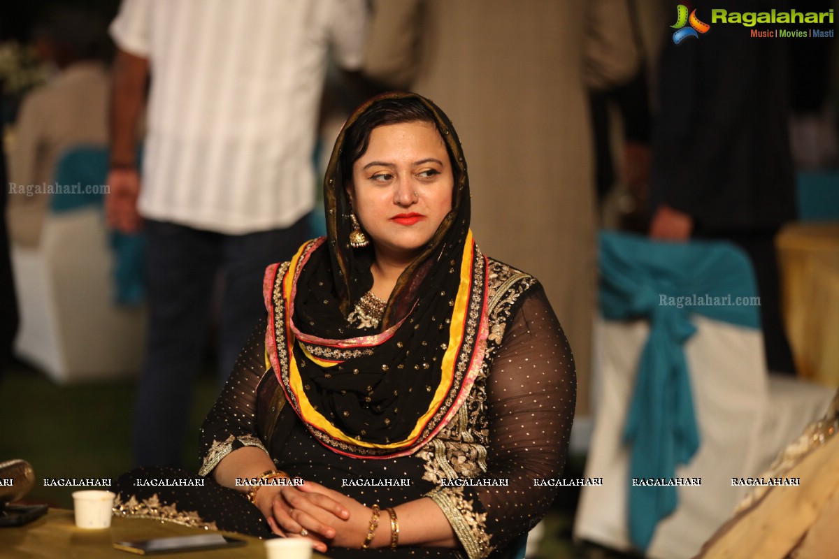 Grand Wedding Reception of Bader Alam Khan-Iqra Fatima at Imperial Garden, Hyderabad