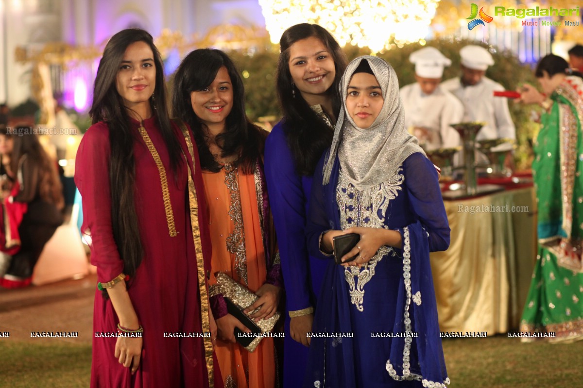 Grand Wedding Reception of Bader Alam Khan-Iqra Fatima at Imperial Garden, Hyderabad