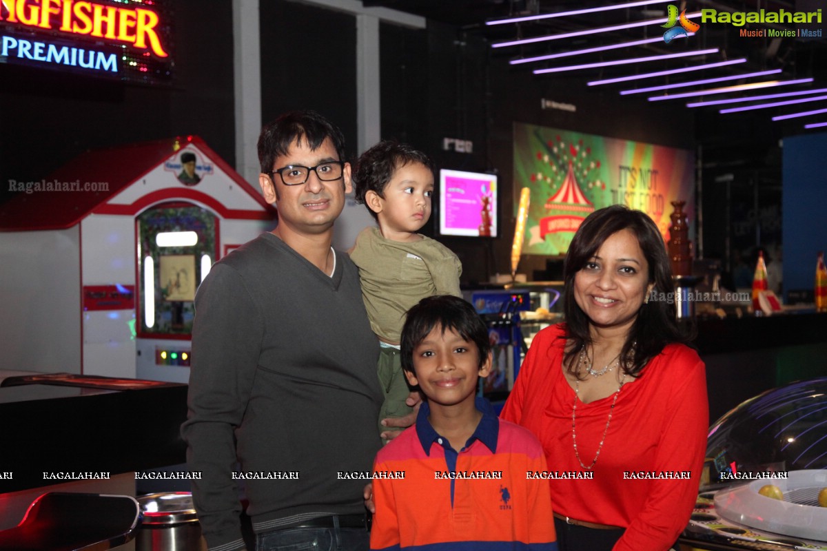 10th Birthday Celebrations of Antariksh at Smaaash, Inorbit Mall, Hyderabad