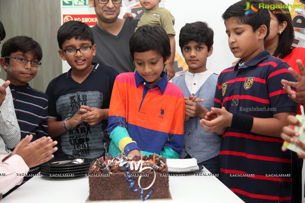 10th Birthday Celebrations of Antariksh at Smaaash, Inorbit Mall, Hyderabad