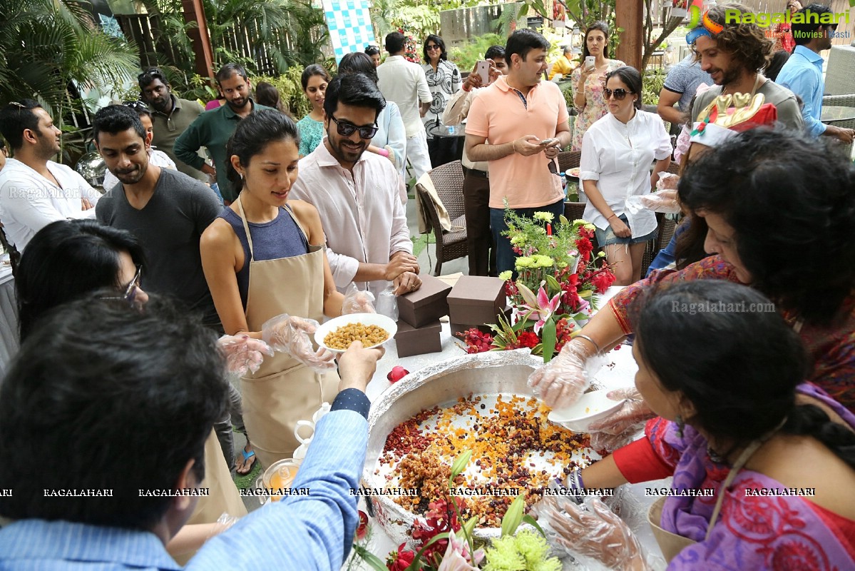 Ram Charan launches Vegan Health Menu at Apollo Hospitals, Hyderabad