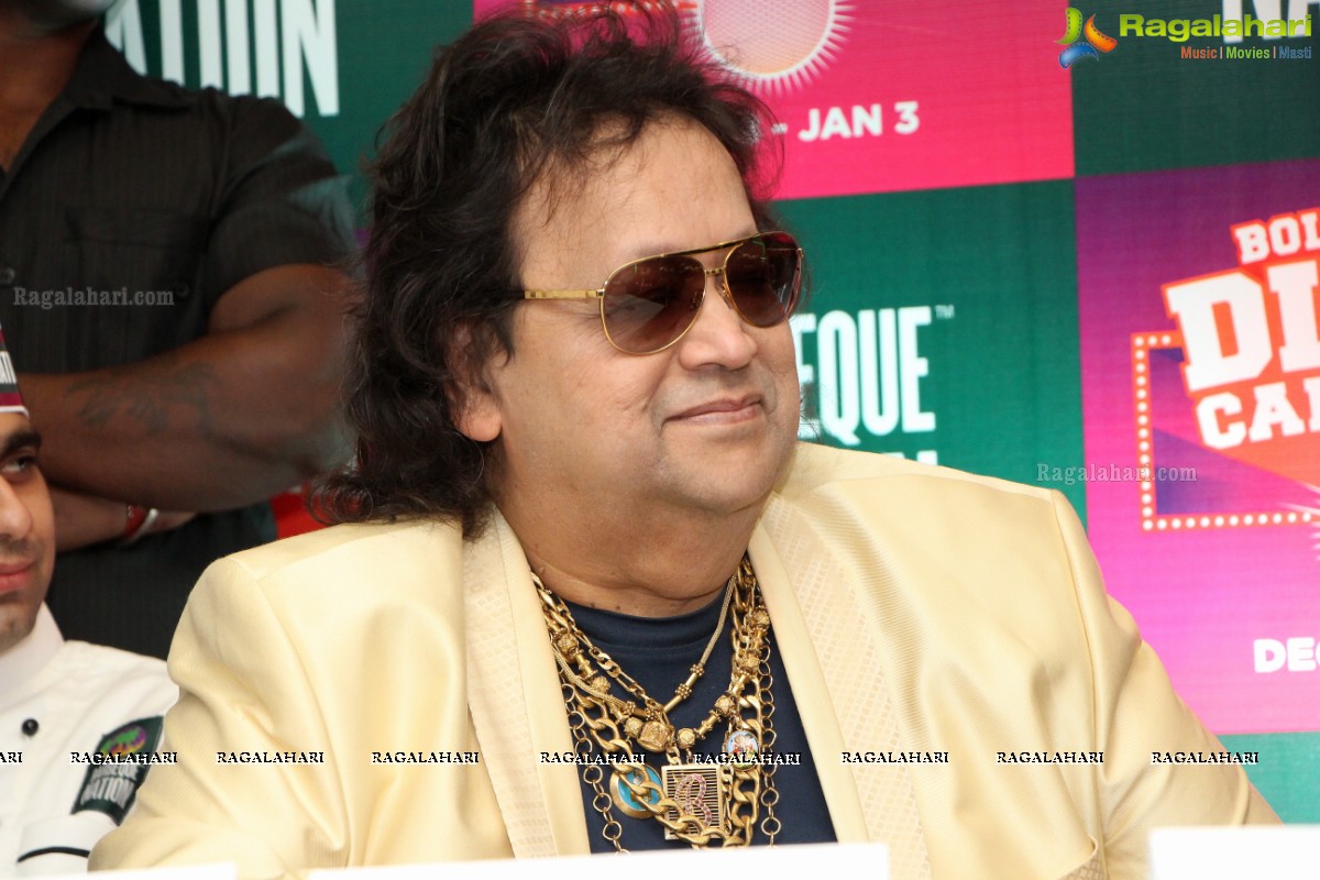 Bappi Lahiri at Barbeque Nation's Disco Carnival, Hyderabad