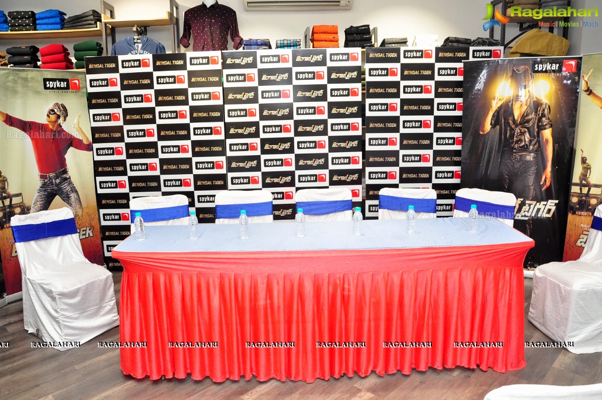 Bengal Tiger Team at Spykar Store Launch, Hyderabad