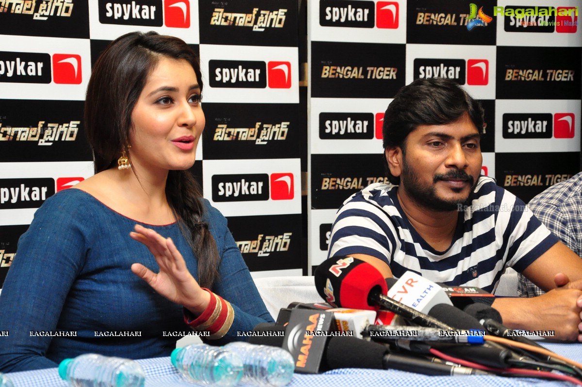 Bengal Tiger Team at Spykar Store Launch, Hyderabad