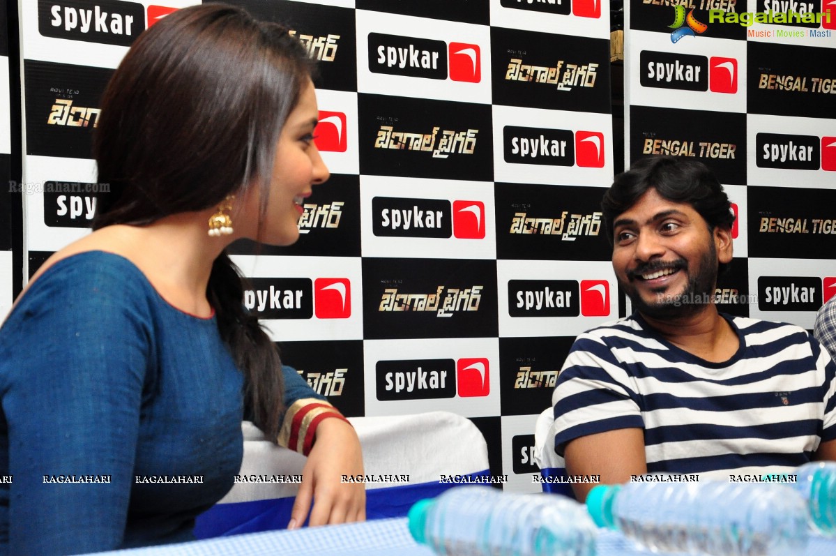 Bengal Tiger Team at Spykar Store Launch, Hyderabad