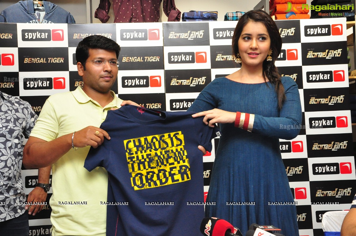 Bengal Tiger Team at Spykar Store Launch, Hyderabad