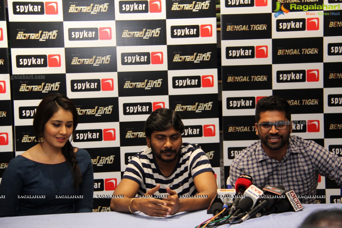 Bengal Tiger Team at Spykar Store Launch, Hyderabad