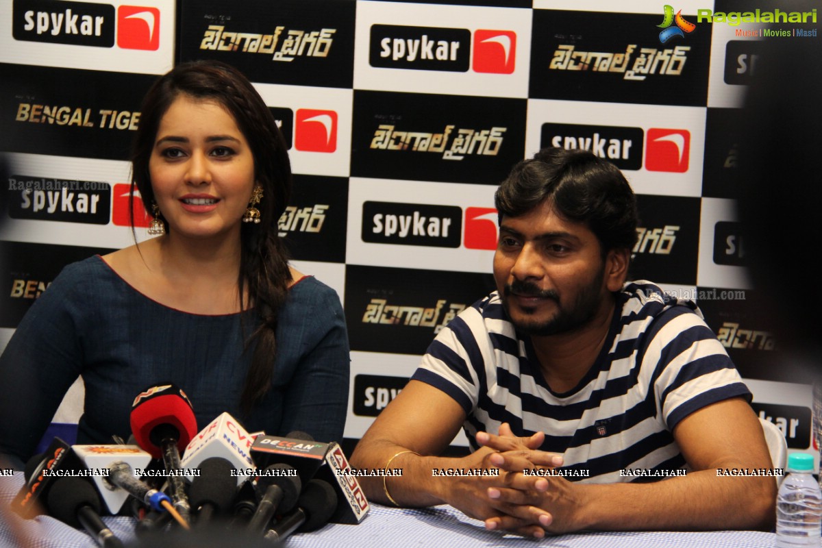 Bengal Tiger Team at Spykar Store Launch, Hyderabad