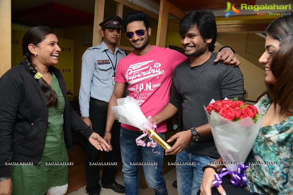 Bhale Manchi Roju Team at Radio Mirchi in Vizag