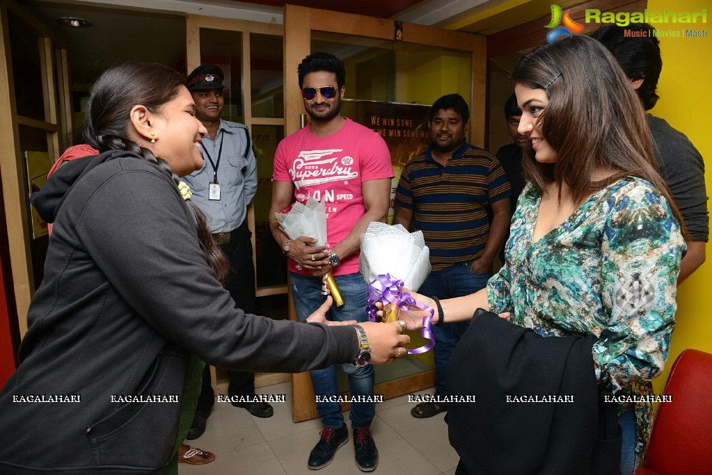 Bhale Manchi Roju Team at Radio Mirchi in Vizag