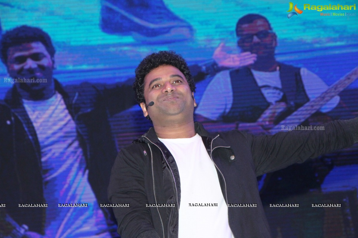 Devi Sri Prasad Live Music Concert at ACT Sky Fest 2015, Gachibowli Athletic Stadium, Hyderabad