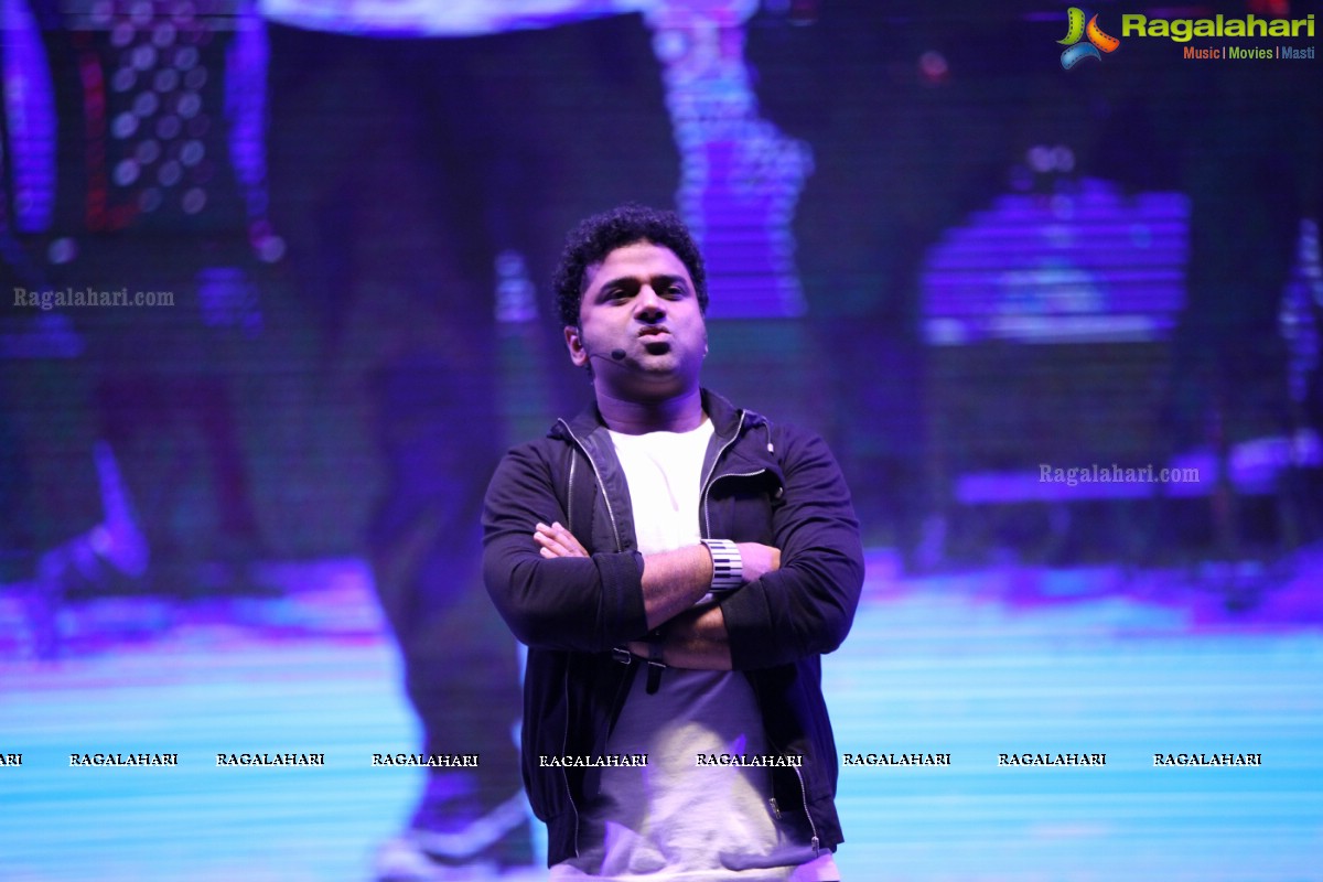 Devi Sri Prasad Live Music Concert at ACT Sky Fest 2015, Gachibowli Athletic Stadium, Hyderabad