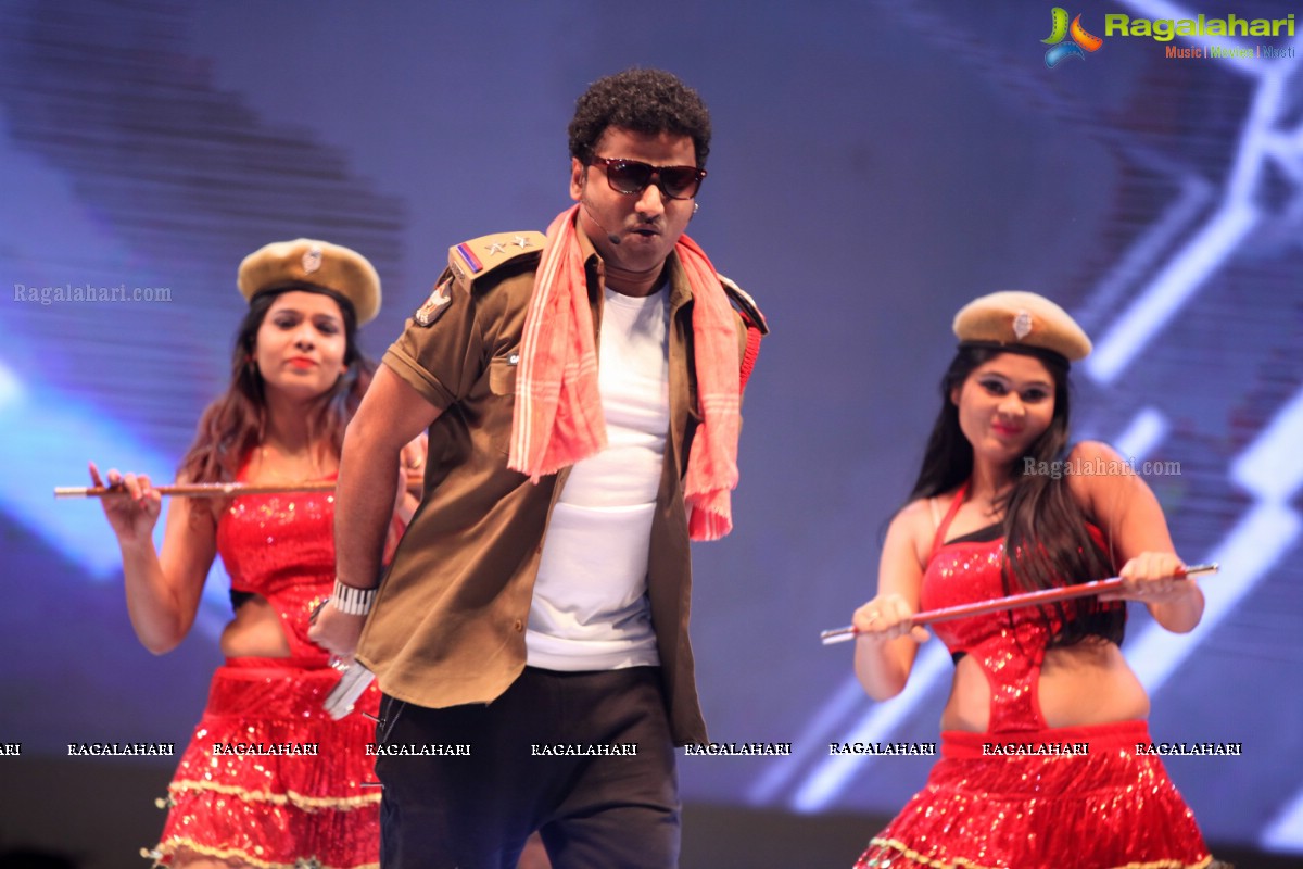 Devi Sri Prasad Live Music Concert at ACT Sky Fest 2015, Gachibowli Athletic Stadium, Hyderabad