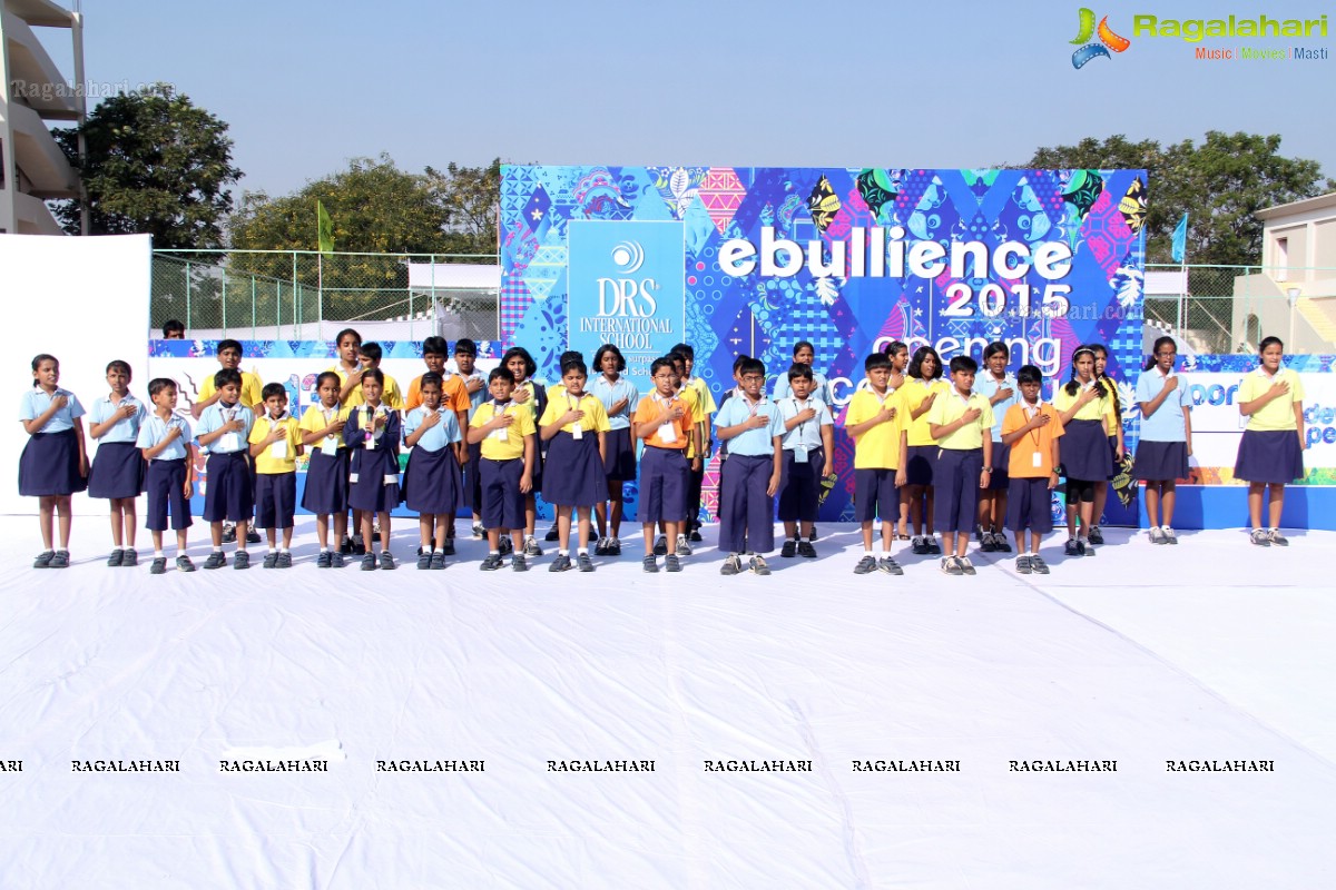 DRS International School - Ebullience 2015 Opening Ceremony, Hyderabad