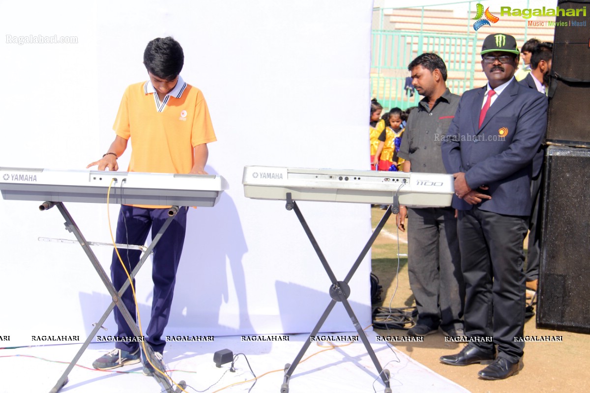 DRS International School - Ebullience 2015 Opening Ceremony, Hyderabad