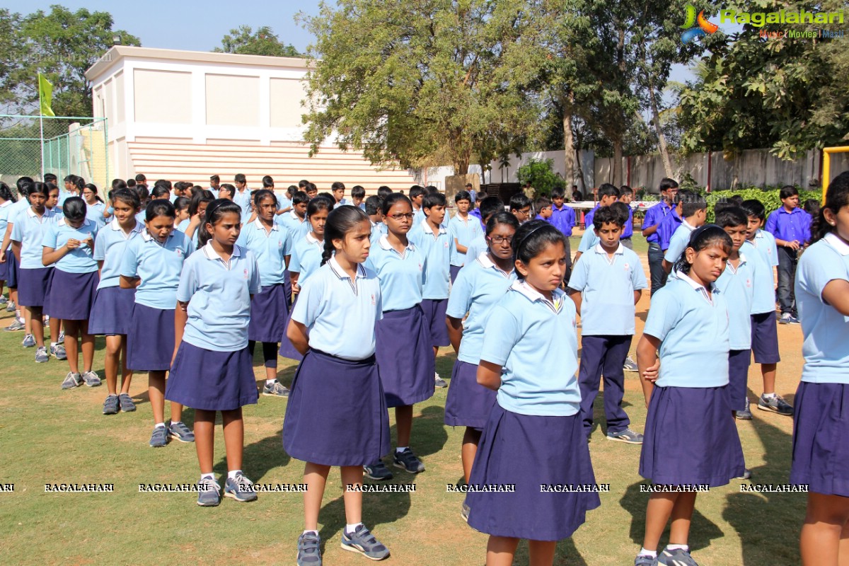 DRS International School - Ebullience 2015 Opening Ceremony, Hyderabad