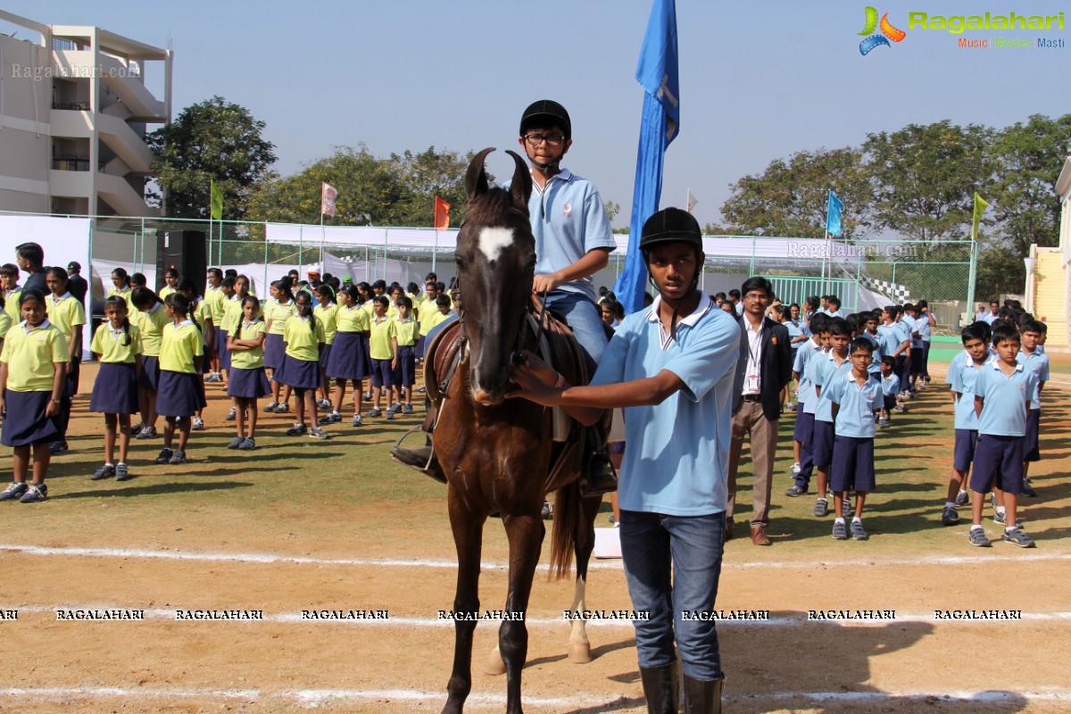 DRS International School - Ebullience 2015 Opening Ceremony, Hyderabad