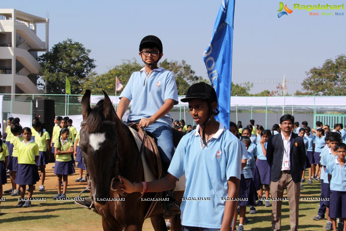 DRS International School - Ebullience 2015 Opening Ceremony, Hyderabad