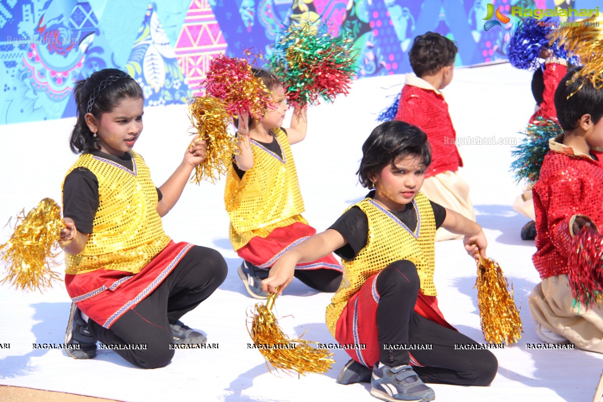 DRS International School - Ebullience 2015 Opening Ceremony, Hyderabad