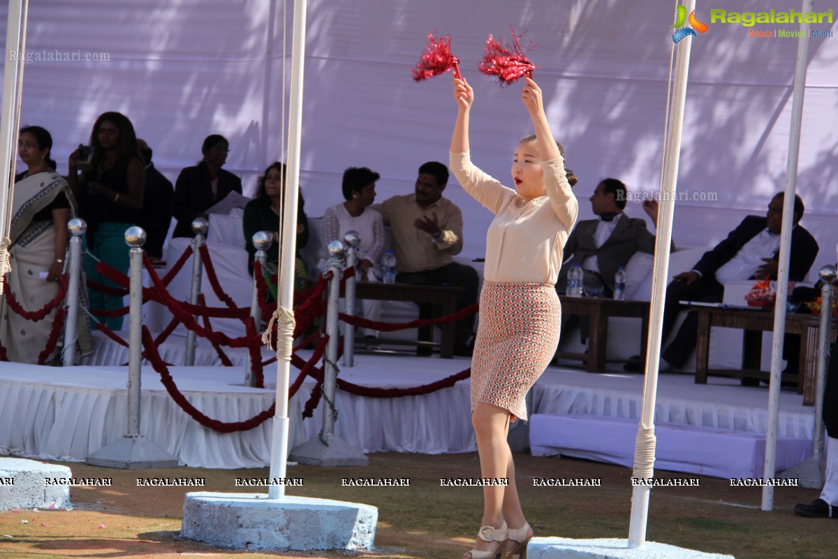 DRS International School - Ebullience 2015 Opening Ceremony, Hyderabad