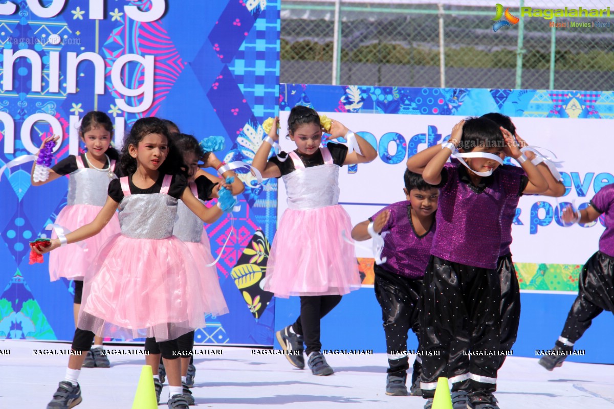 DRS International School - Ebullience 2015 Opening Ceremony, Hyderabad