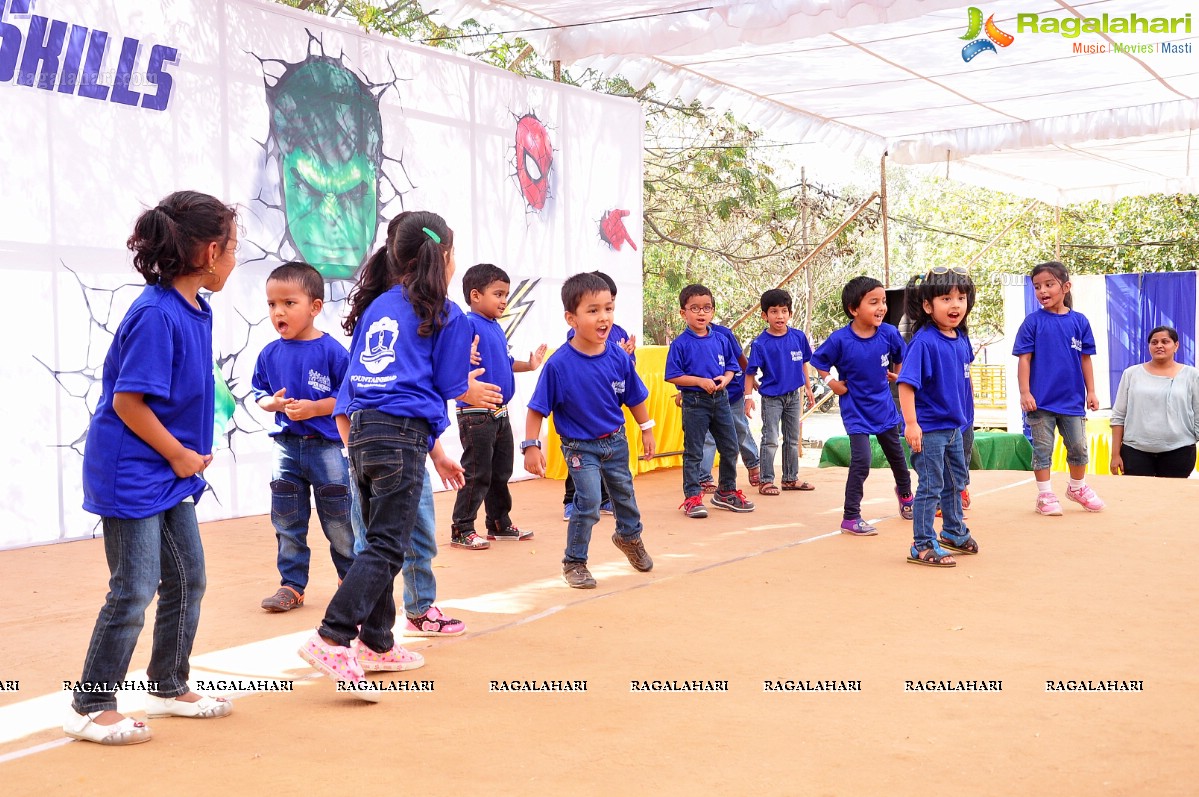 The Super Hero Carnival at Fountainhead Global School, Miyapur, Hyderabad