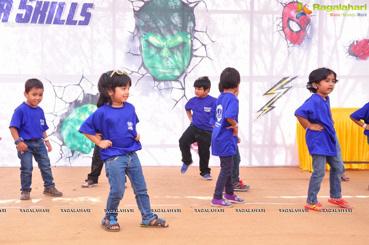 The Super Hero Carnival at Fountainhead Global School, Miyapur, Hyderabad