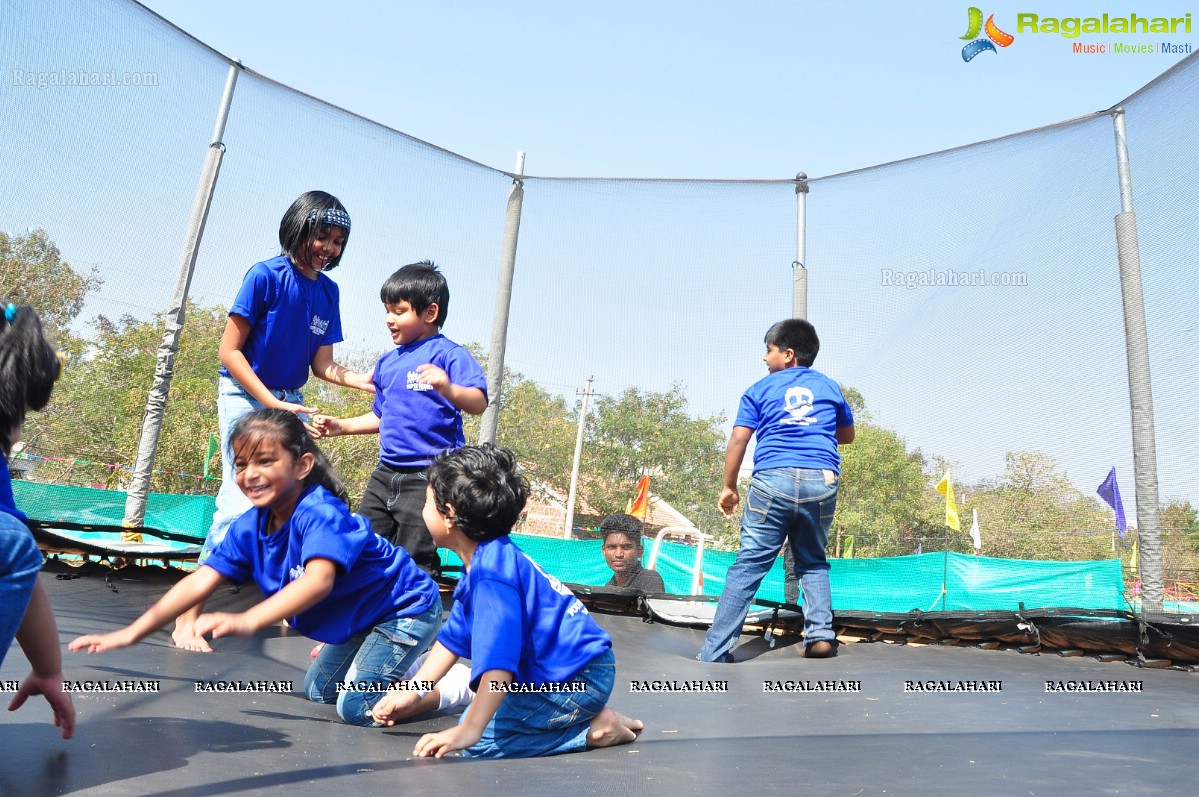 The Super Hero Carnival at Fountainhead Global School, Miyapur, Hyderabad