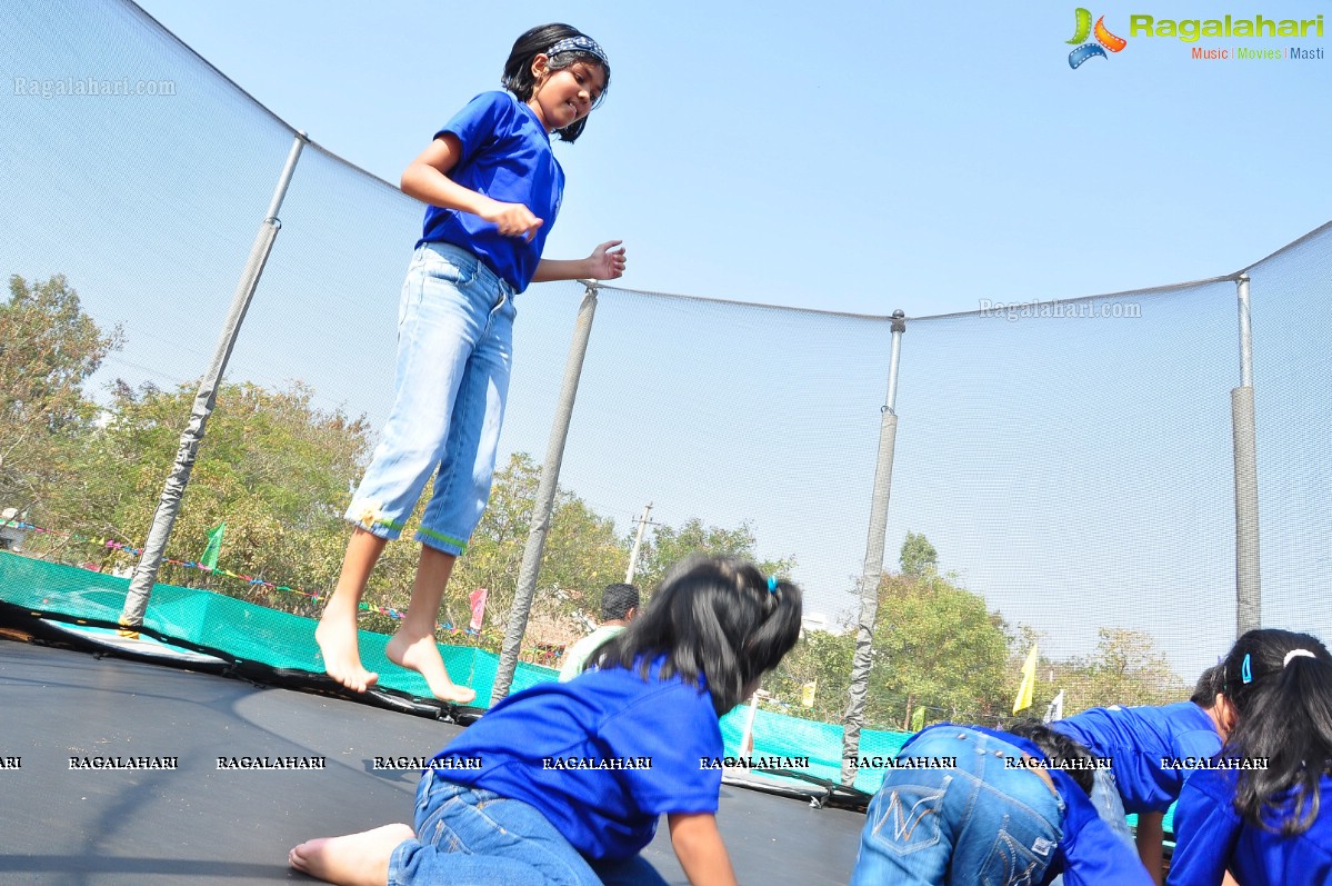 The Super Hero Carnival at Fountainhead Global School, Miyapur, Hyderabad