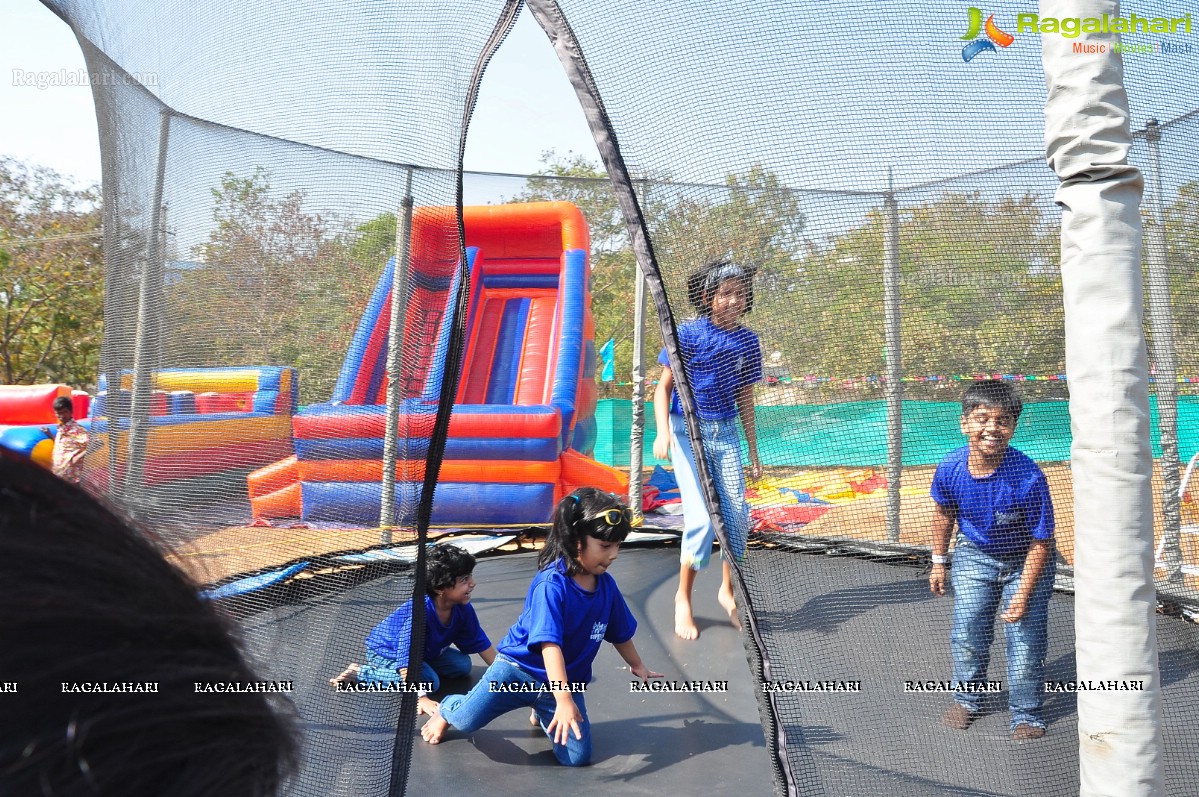 The Super Hero Carnival at Fountainhead Global School, Miyapur, Hyderabad