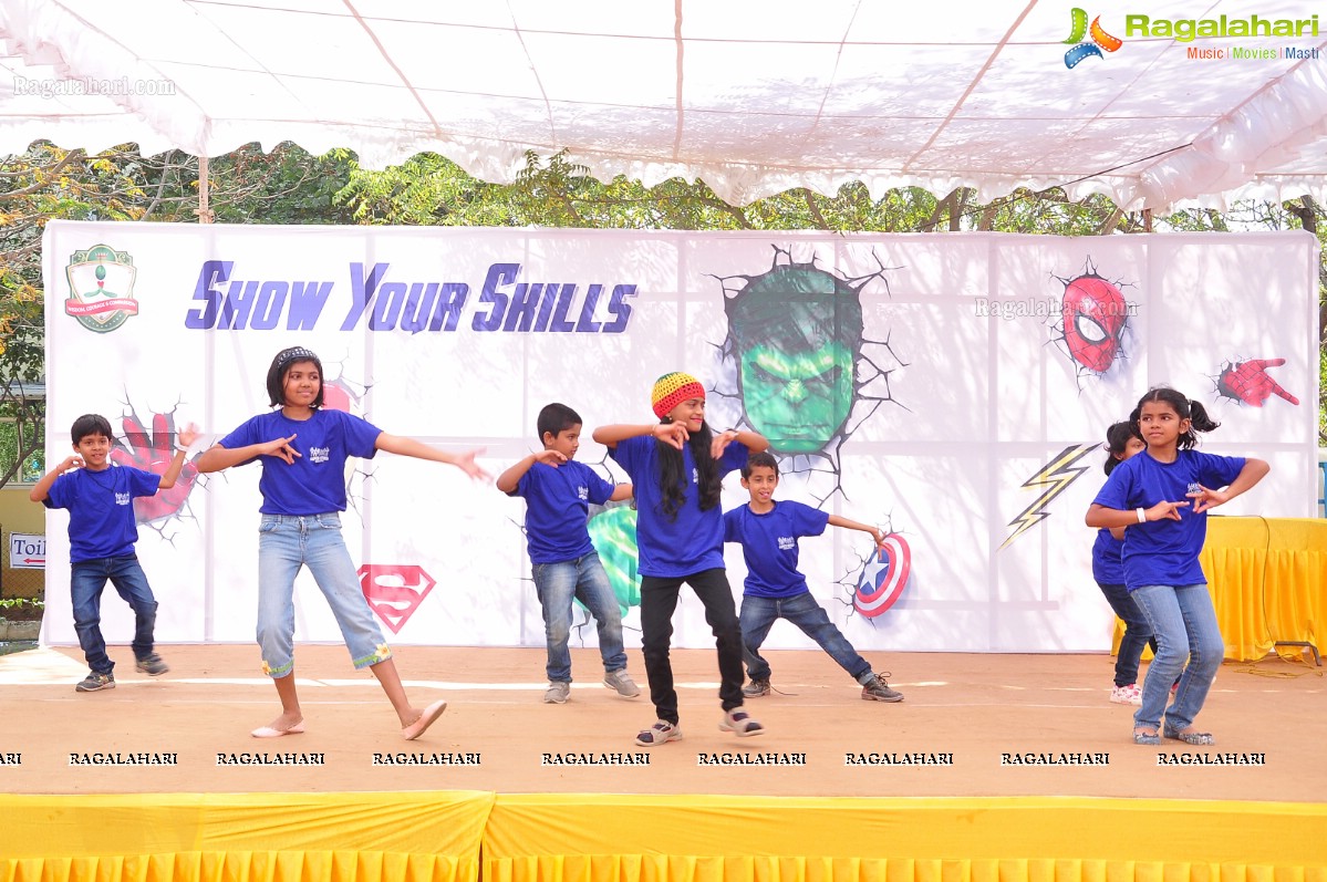 The Super Hero Carnival at Fountainhead Global School, Miyapur, Hyderabad