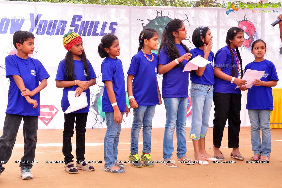 The Super Hero Carnival at Fountainhead Global School, Miyapur, Hyderabad