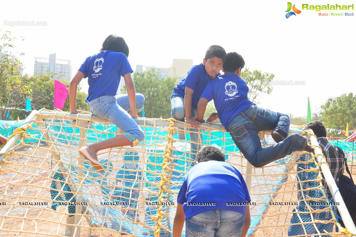 The Super Hero Carnival at Fountainhead Global School, Miyapur, Hyderabad