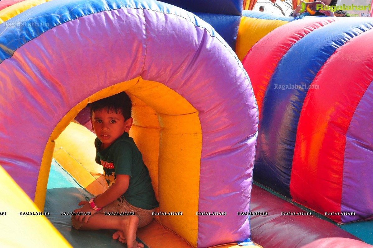 The Super Hero Carnival at Fountainhead Global School, Miyapur, Hyderabad