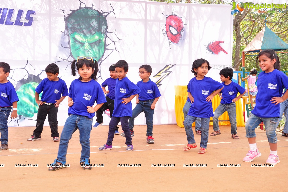 The Super Hero Carnival at Fountainhead Global School, Miyapur, Hyderabad