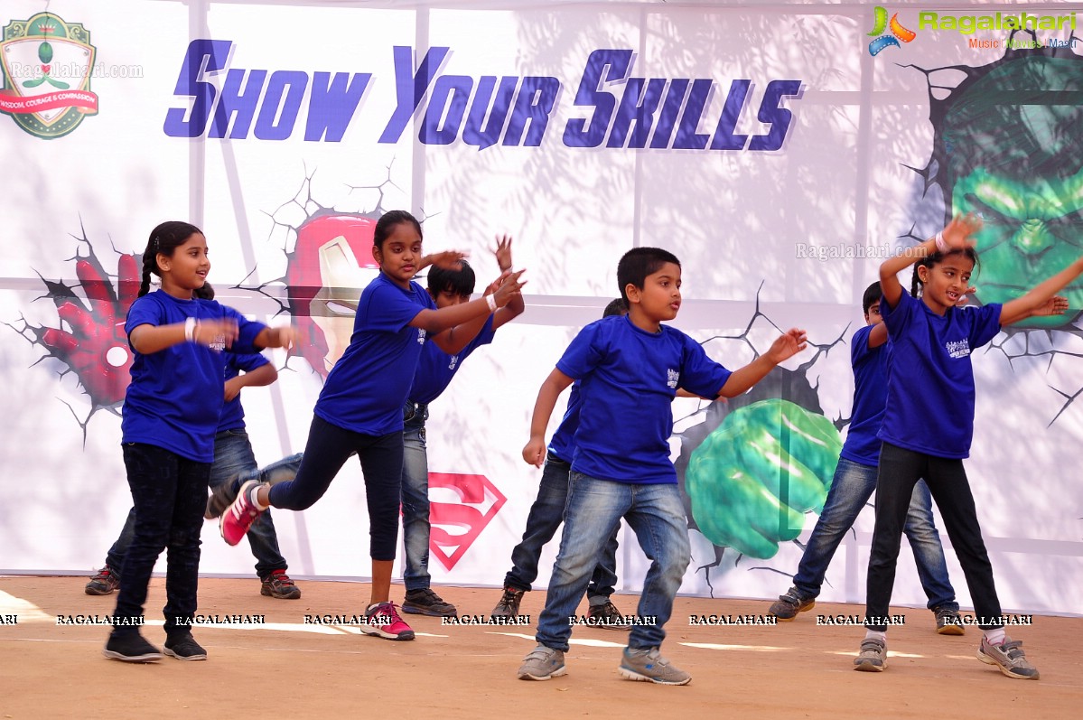 The Super Hero Carnival at Fountainhead Global School, Miyapur, Hyderabad