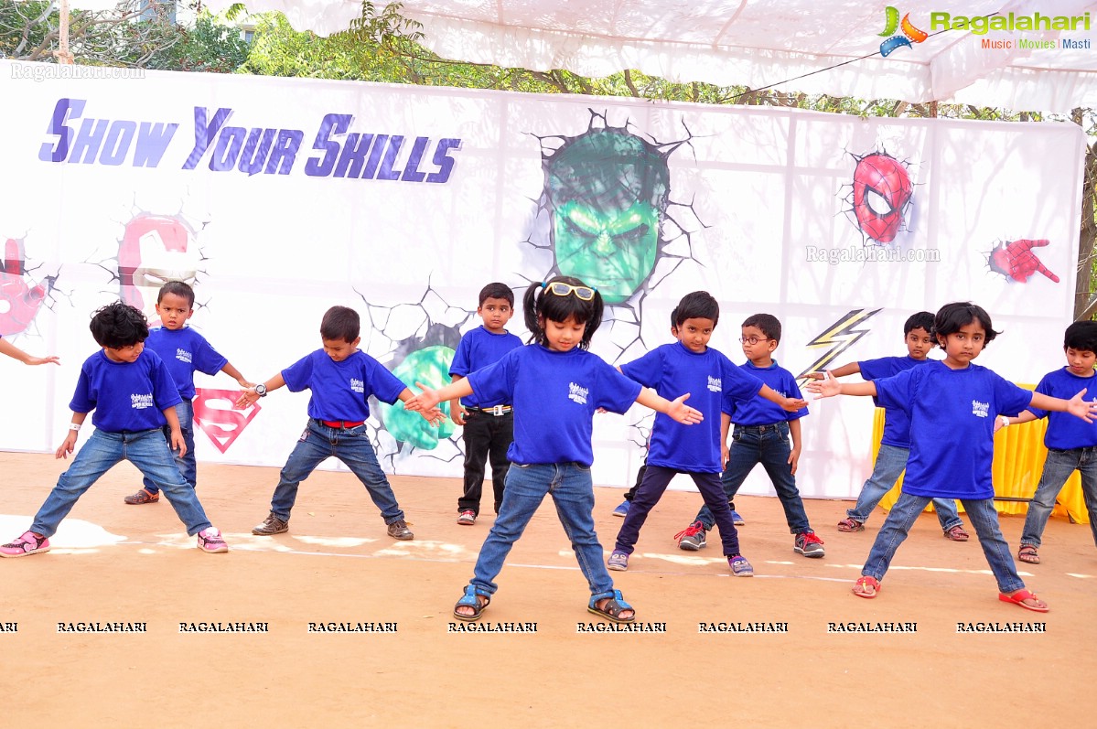 The Super Hero Carnival at Fountainhead Global School, Miyapur, Hyderabad