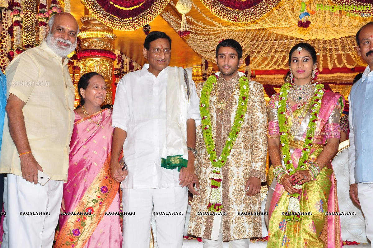 Grand Wedding of Ghattamaneni Sai Raghava Ratna Babu (Bobby) (S/o Adiseshagiri Rao Ghattamaneni) and Priyanka