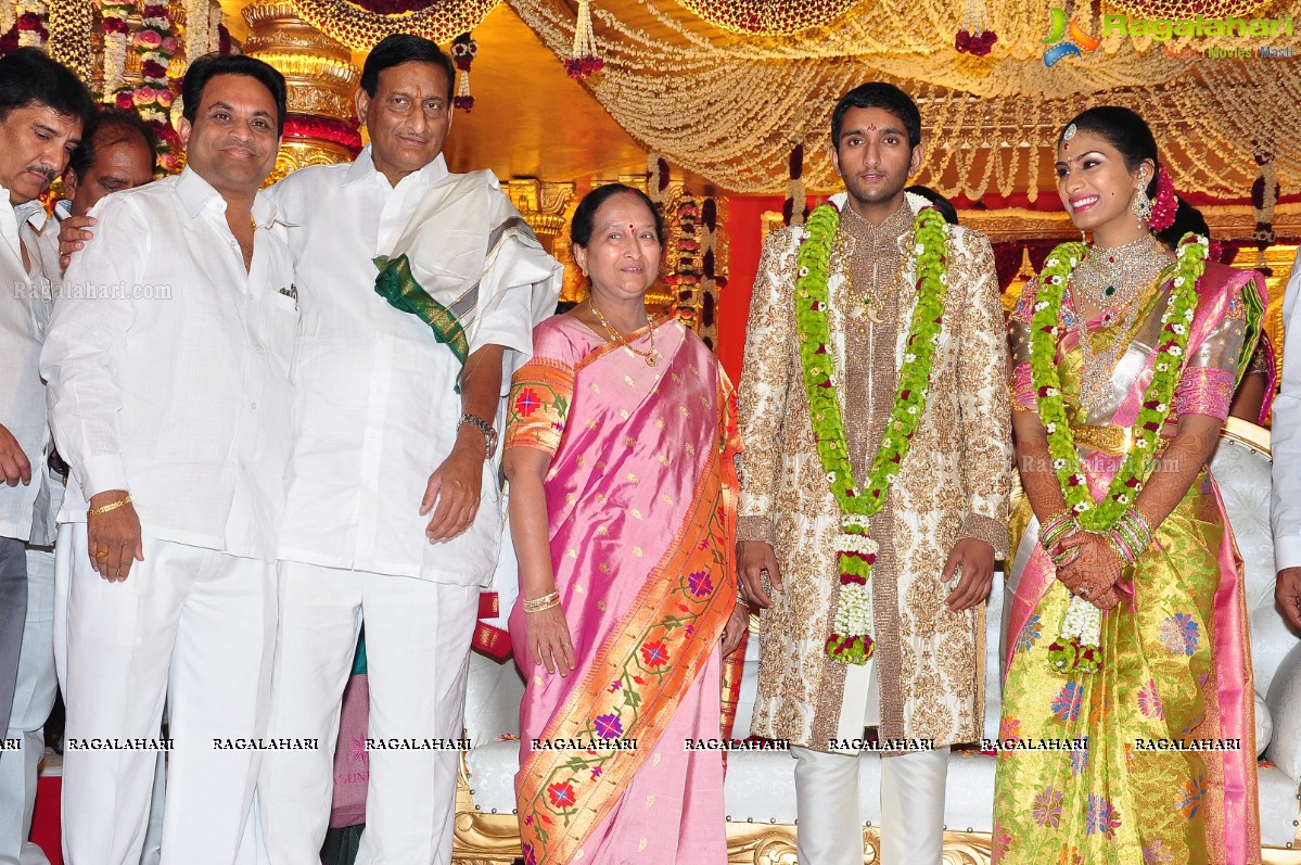 Grand Wedding of Ghattamaneni Sai Raghava Ratna Babu (Bobby) (S/o Adiseshagiri Rao Ghattamaneni) and Priyanka