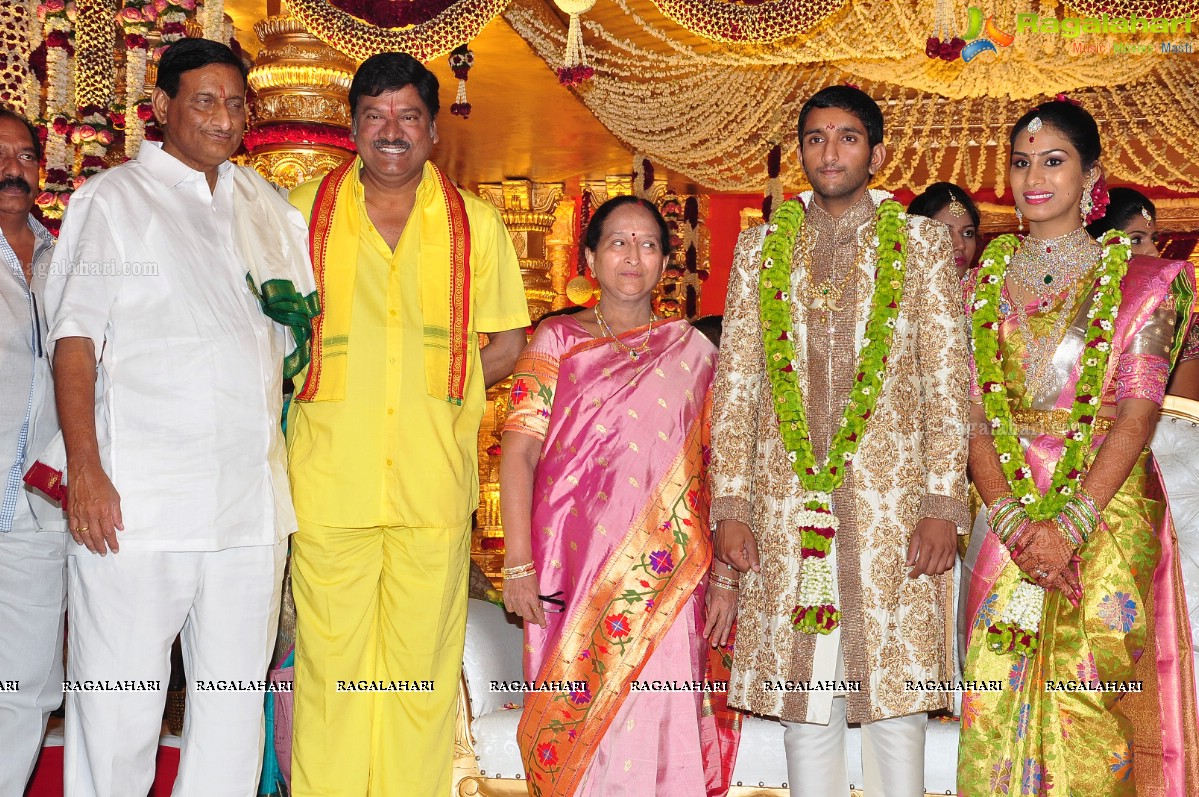 Grand Wedding of Ghattamaneni Sai Raghava Ratna Babu (Bobby) (S/o Adiseshagiri Rao Ghattamaneni) and Priyanka