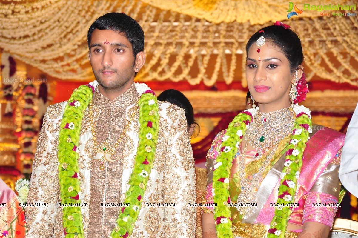 Grand Wedding of Ghattamaneni Sai Raghava Ratna Babu (Bobby) (S/o Adiseshagiri Rao Ghattamaneni) and Priyanka