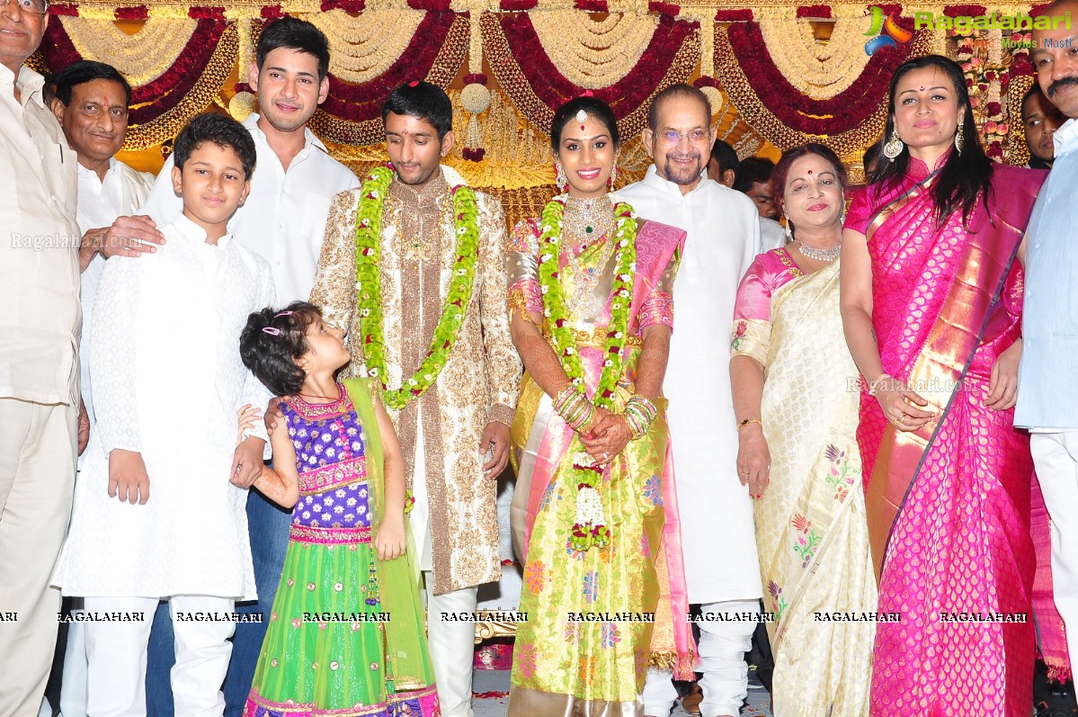 Grand Wedding of Ghattamaneni Sai Raghava Ratna Babu (Bobby) (S/o Adiseshagiri Rao Ghattamaneni) and Priyanka