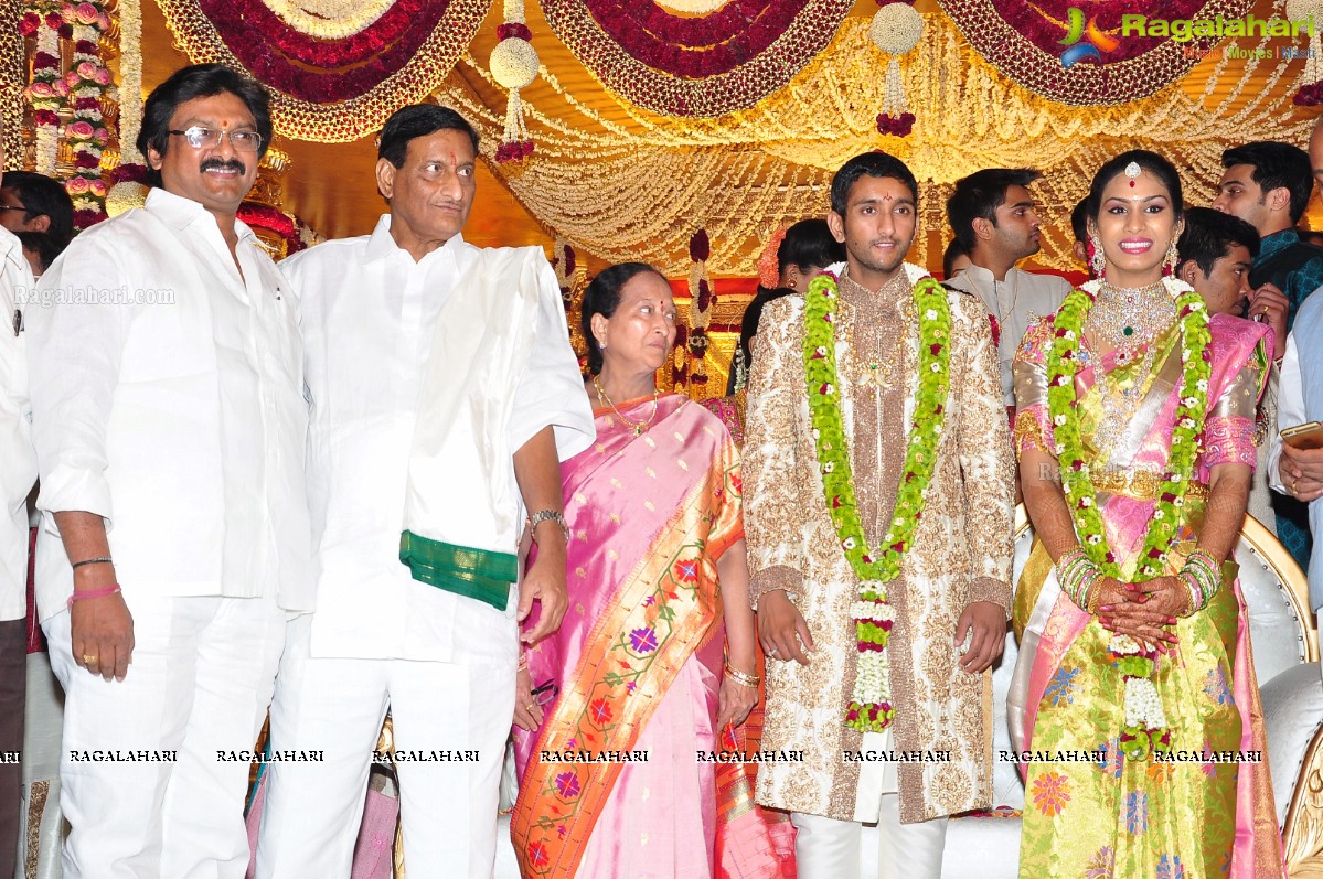 Grand Wedding of Ghattamaneni Sai Raghava Ratna Babu (Bobby) (S/o Adiseshagiri Rao Ghattamaneni) and Priyanka