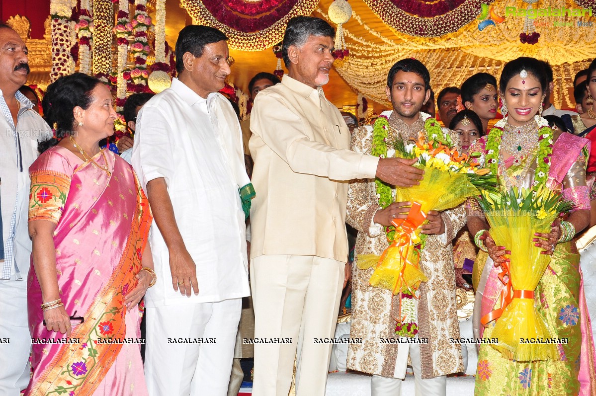 Grand Wedding of Ghattamaneni Sai Raghava Ratna Babu (Bobby) (S/o Adiseshagiri Rao Ghattamaneni) and Priyanka