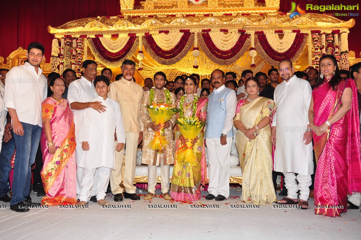 Grand Wedding of Ghattamaneni Sai Raghava Ratna Babu (Bobby) (S/o Adiseshagiri Rao Ghattamaneni) and Priyanka