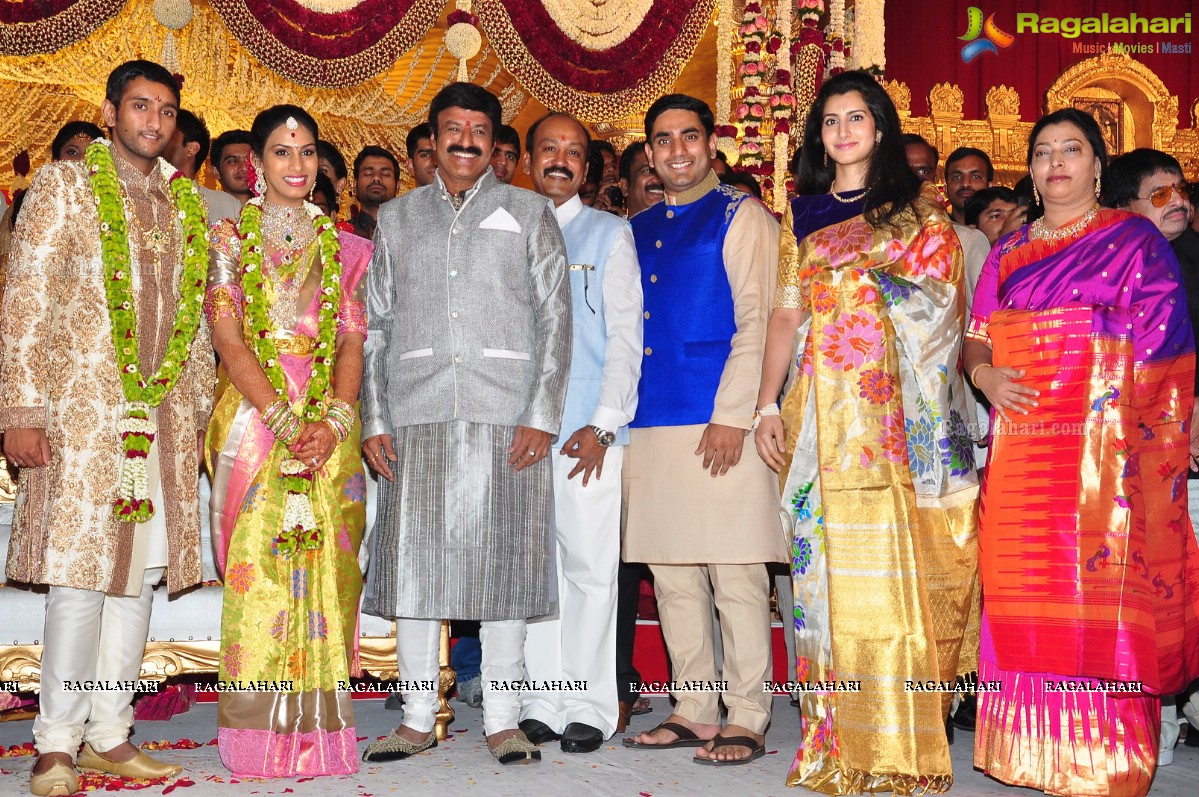 Grand Wedding of Ghattamaneni Sai Raghava Ratna Babu (Bobby) (S/o Adiseshagiri Rao Ghattamaneni) and Priyanka